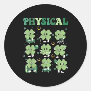 Adesivo Terapia Física Pt Rua Shamrock
