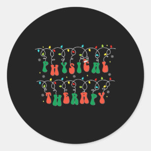 Adesivo Terapia Física Pt Santa Hat Luzes De Natal Xma