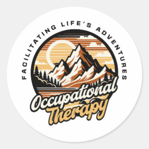 Adesivo Terapia Ocupacional Divertida