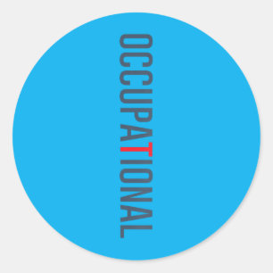 Adesivo Terapia Ocupacional Divertida Terapeuta Ocupaciona