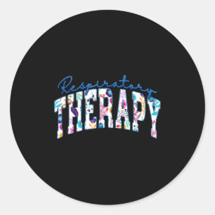 Adesivo Terapia Respiratória Terapeuta Divertido Rt