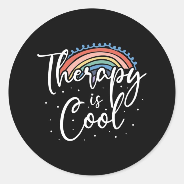 Adesivo Terapias Mente Estabilidade Sensibilização (Frente)