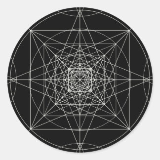 Adesivo Terceira Geometria Sagrada Dimensional