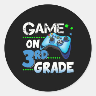 Adesivo Terceiro Ano Jogo Divertido Presente 3º Ano