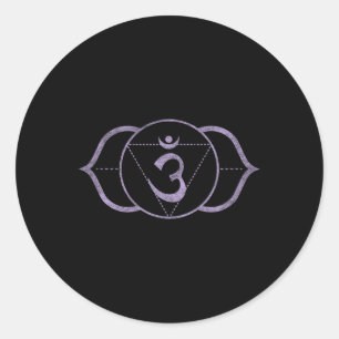Adesivo Terceiro Chakra do Olho Ajna – Meditação de Yoga K