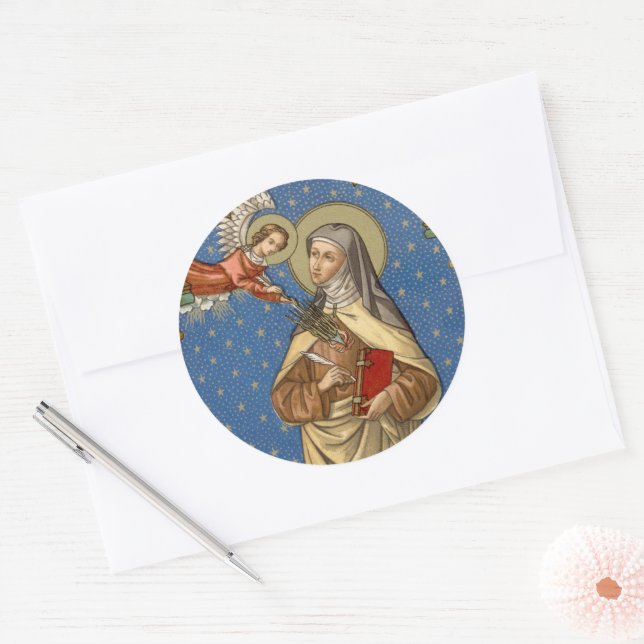 Adesivo Teresa de Ávila (SAU 28) (Envelope)