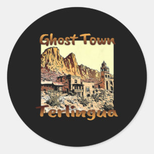 Adesivo Terlingua Ghost Town Texas Um Feriado Único