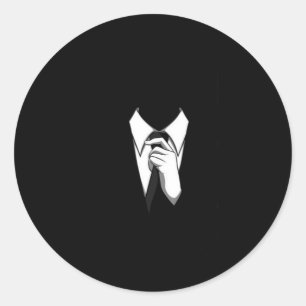 Adesivo Terno e laço anónimos