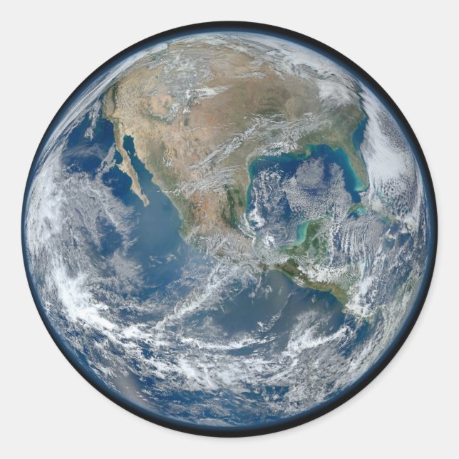 Adesivo Terra Azul (Frente)