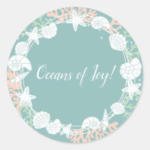 Adesivo Terra de Natal da Coastel Shell