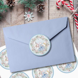 Adesivo Terra de Natal do Trio Polar Bear