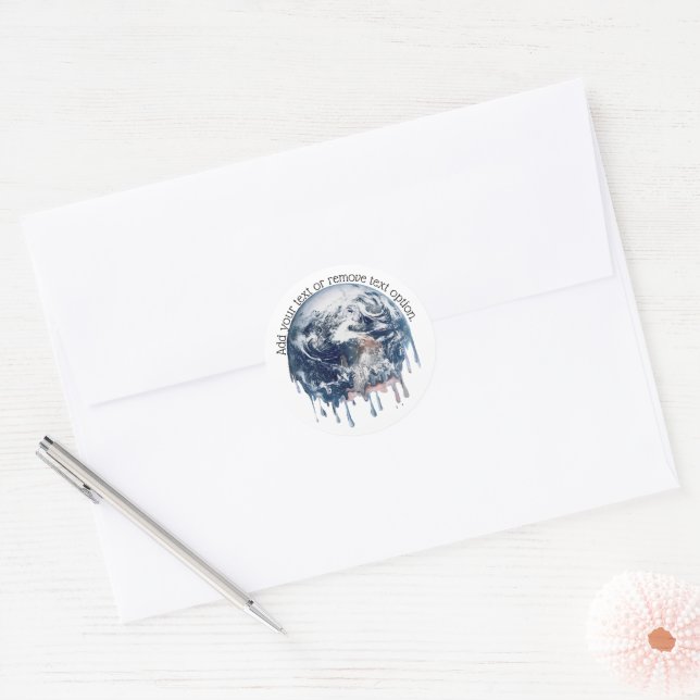 Adesivo Terra Derretendo (Envelope)