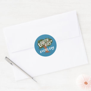 Adesivo TERRA DIA TODOS OS DIAS Árvore Handlettered