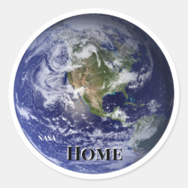 Adesivo Terra do Espaço, Marble Azul pela NASA
