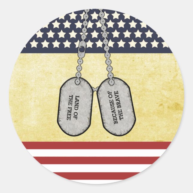 Adesivo Terra dos livres (Frente)