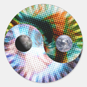 Adesivo Terra E Espaço