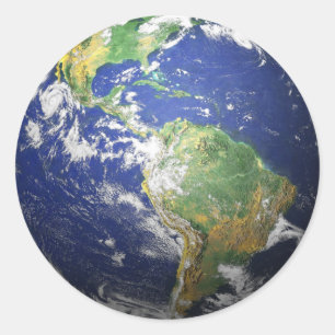 Adesivo Terra - Efeito 3D