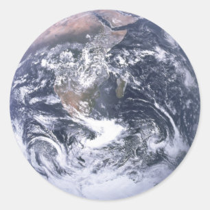 Adesivo Terra - foto de Apollo 17