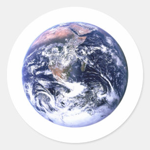 Adesivo Terra jGibney O Museu Zazzle