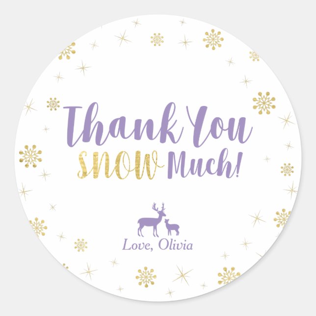 Adesivo Terra maravilhosa do inverno, Dourado personalizad (Frente)