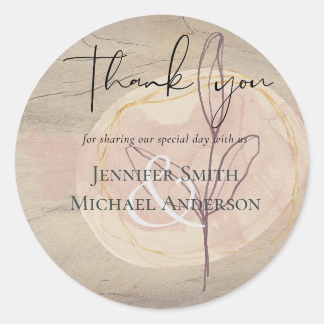 Adesivo Terra Natural Folhas de Madeira Russa (Frente)