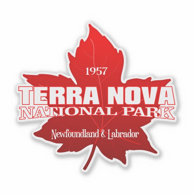 Adesivo Terra Nova NP (folha maple) (Frente)