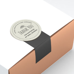 Adesivo Terra Obrigado Por Apoiar A Minha Pequena Empresa