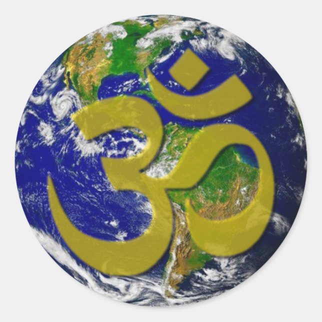 Adesivo Terra - Om Sweet Home (Frente)
