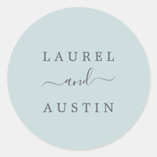 Adesivo Terra Rústica  Selos De Envelopes De Casamento De