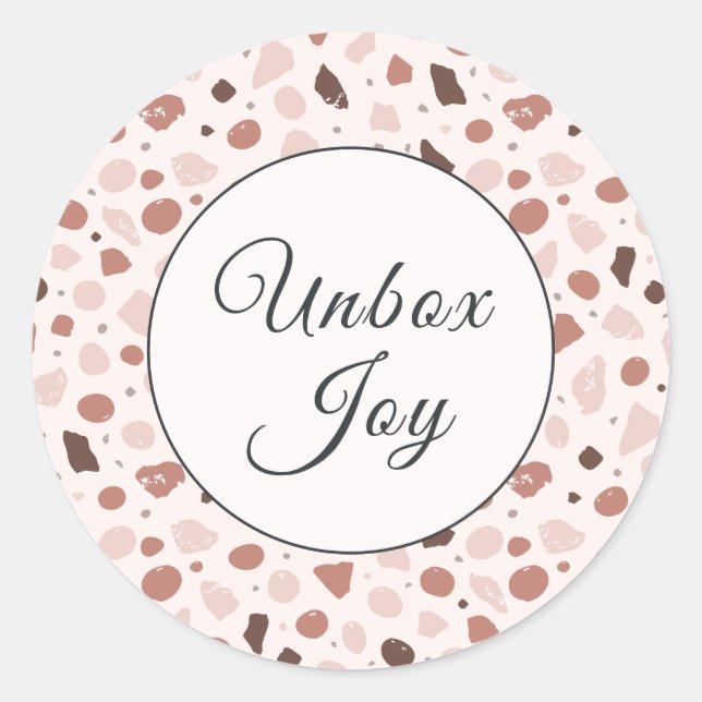 Adesivo Terraço Moderno | Tendência "Unbox Joy" (Frente)