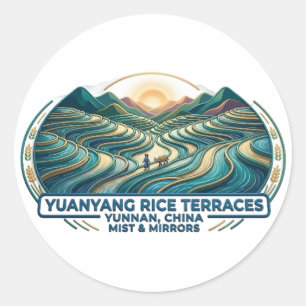 ADESIVO TERRAÇOS DE ARROZ DE YUANYANG