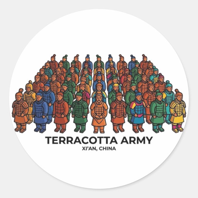 ADESIVO TERRACOTTA ARMY (Frente)