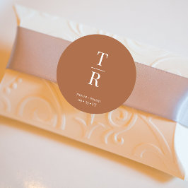 Adesivo Terracotta Chic Monogrammed