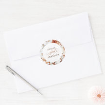 Terracotta e Flores Brancas Boho Wedding