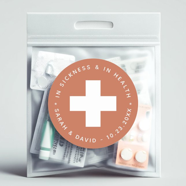 Adesivo Terracotta Emergency Kit Em Doença e Saúde (Criador carregado)
