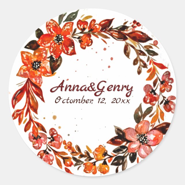 Adesivo Terracotta Flowers (Frente)