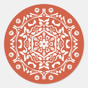 Adesivo Terracotta Mandala