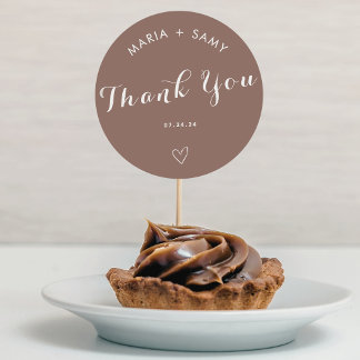 Adesivo Terracotta - obrigado boêmico minimalista você cas