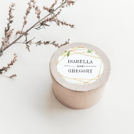 Adesivo Terrário | Casamento Botânico Verde