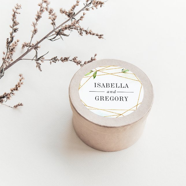 Adesivo Terrário | Casamento Botânico Verde (Criador carregado)