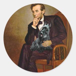 Adesivo Terrier Escocês 3 - Lincoln