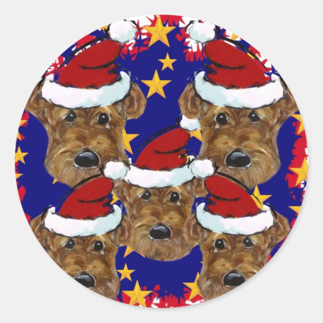 ADESIVO TERRIERES AIREDALE (Frente)