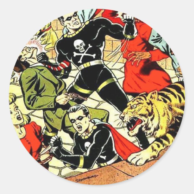 Adesivo Terror Preto nº 2 (Frente)