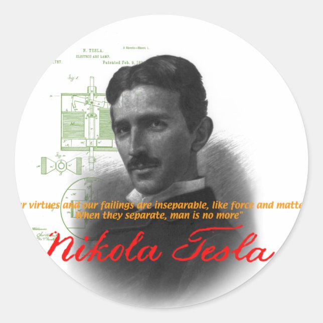 Adesivo Tesla (Frente)
