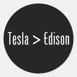 Adesivo Tesla > Edison