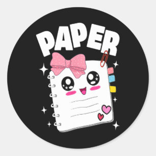 Adesivo Tesoura de Papel Cujo Papel Escórias de Halloween