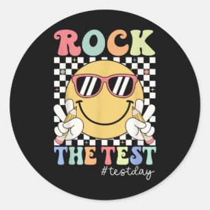 Adesivo Test Day Rock The Test Motivational Teachin