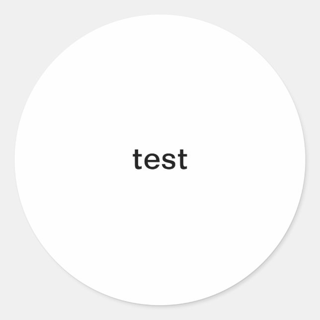 Adesivo teste (Frente)