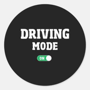 Adesivo Teste de Auto Escola - Dirigindo Licença de Motori
