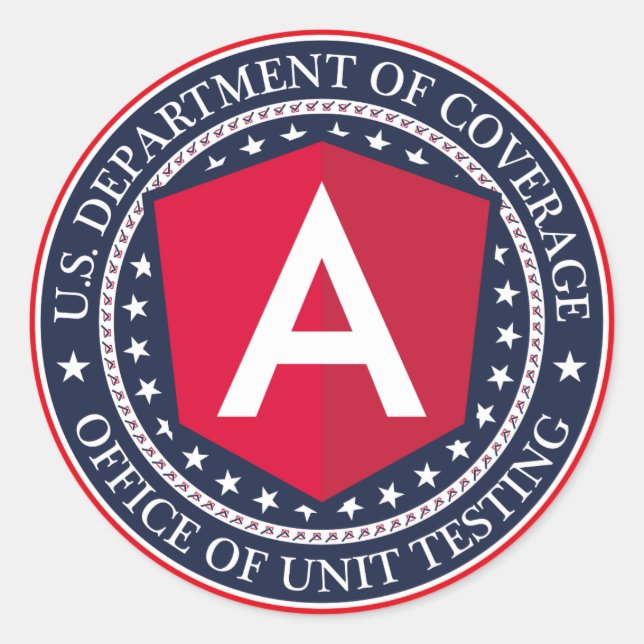 Adesivo Teste do Office of Unit (Frente)